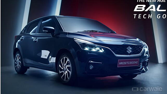 2022 Maruti Baleno facelift revealed in official TVC - CarWale