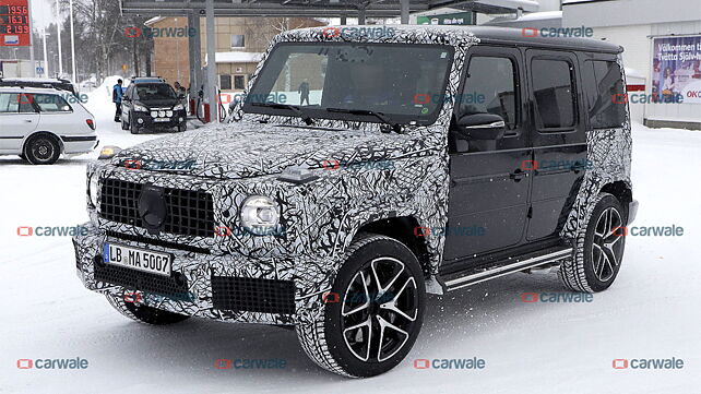 Mercedes-Benz G63 AMG facelift spotted testing