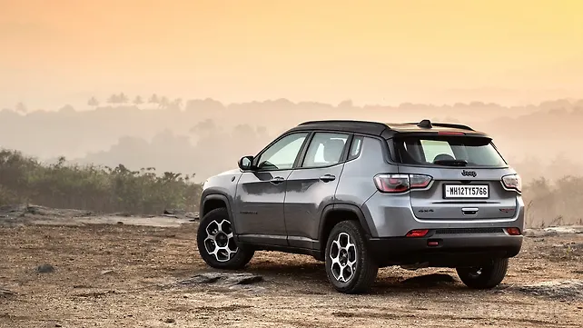 Jeep Compass Left Rear Three Quarter Jeep Compass Left Rear Three Quarter