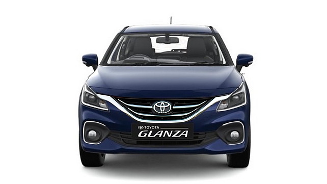 Toyota Glanza Facelift Front View