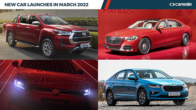 New car launches in March 2022