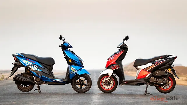 Suzuki Avenis 125 Left Side View