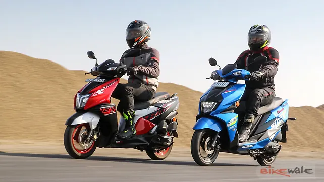 Suzuki Avenis 125 Left Side View