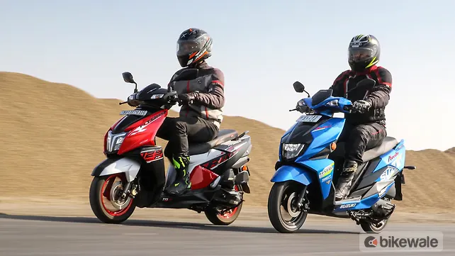 Suzuki Avenis 125 Left Side View