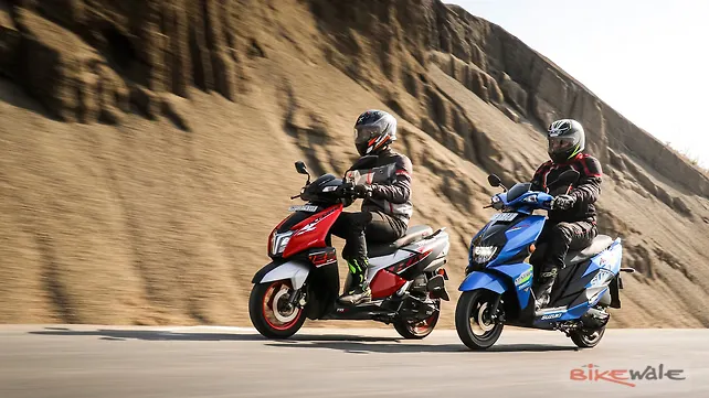Suzuki Avenis 125 Left Side View
