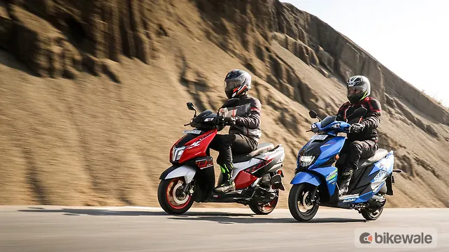 Suzuki Avenis 125 Left Side View
