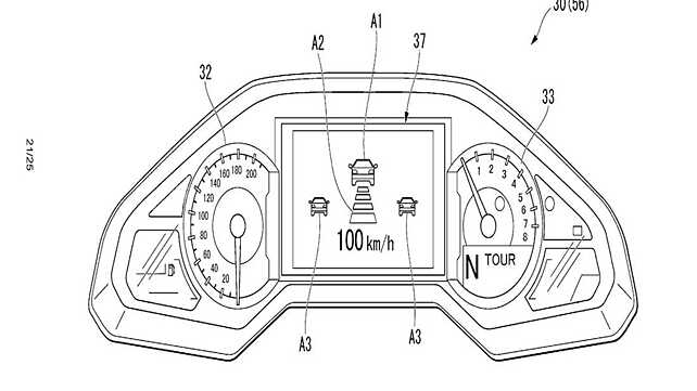 Honda Goldwing Instrument Cluster