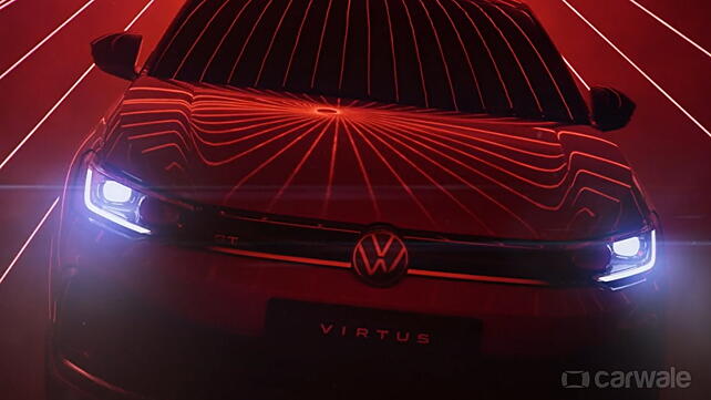New Volkswagen Virtus teased again; to be unveiled next week