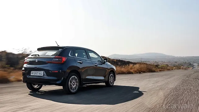Maruti Suzuki Baleno Right Rear Three Quarter Maruti Suzuki Baleno Right Rear Three Quarter