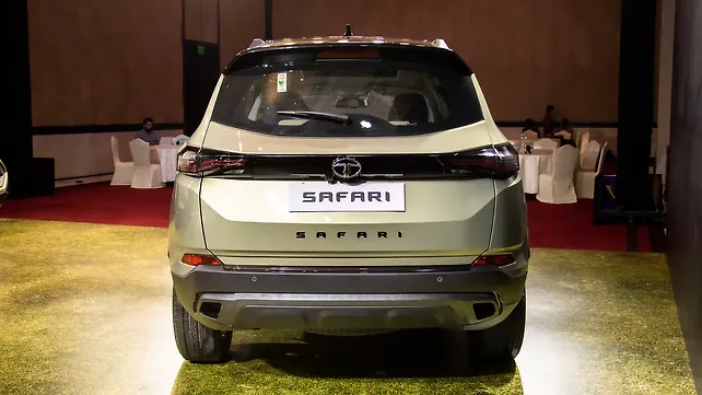 Tata Harrier Rear View Tata Harrier Rear View