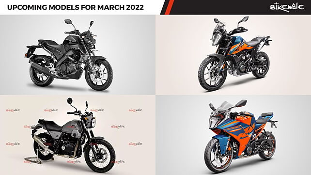Upcoming two-wheelers in March 2022