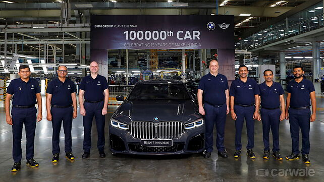 BMW plant in Chennai rolls out 1 lakh units