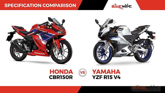 Honda CBR150R vs Yamaha YZF R15 V4: Specification Comparison 