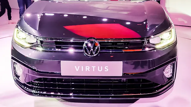 Volkswagen Virtus Front View Volkswagen Virtus Front View