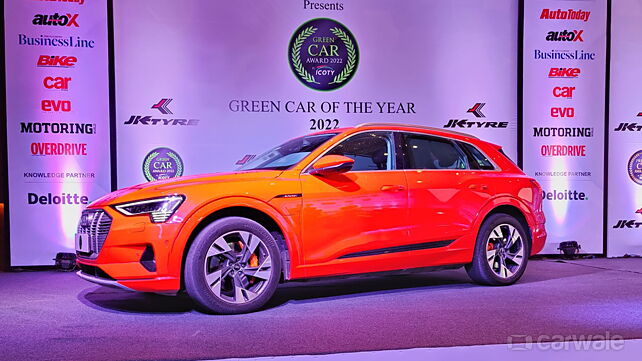 Audi e-tron wins Green Car of the Year award at ICOTY 2022