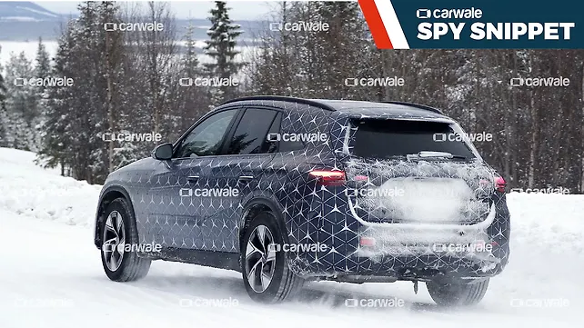 New Glc Rear New India-bound Mercedes-Benz GLC spotted in starry wrap ahead of debut ...