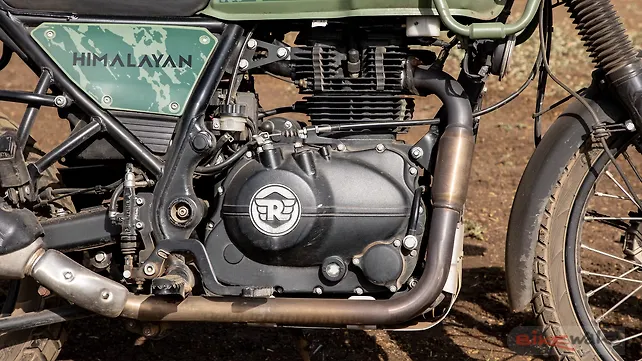 Royal Enfield Himalayan Left Front Three Quarter