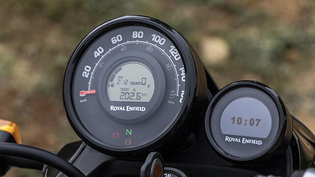 Royal Enfield Scram 411 Instrument Cluster