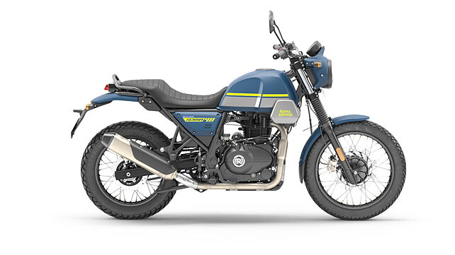 Royal Enfield Scram 411 available in seven colour options