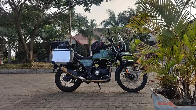 Royal Enfield Himalayan Right Side View Royal Enfield Himalayan Right Side View