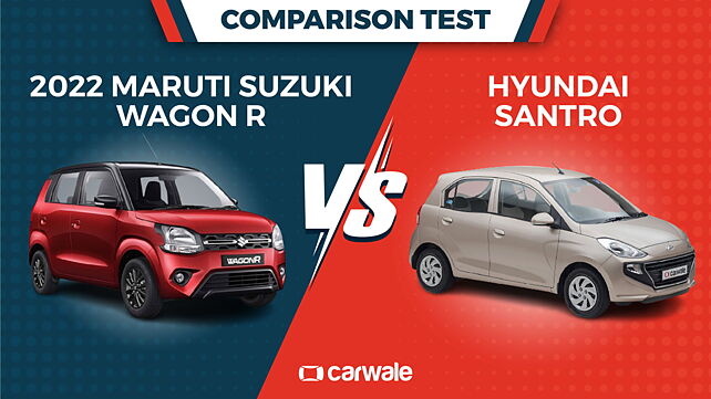 Spec comparison: 2022 Maruti Suzuki Wagon R vs Hyundai Santro