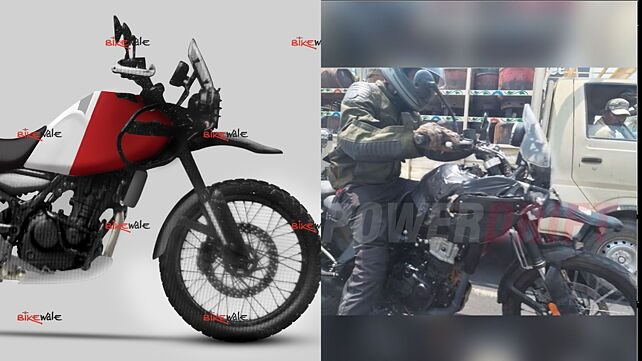 Upcoming Royal Enfield Himalayan 450 spotted for the first time