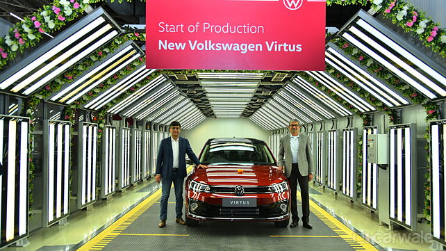 Volkswagen Virtus enters production; official pre-bookings open 	