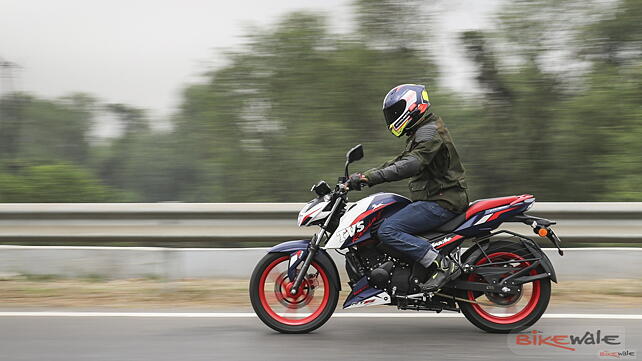 TVS Apache RTR 165RP Left Side View