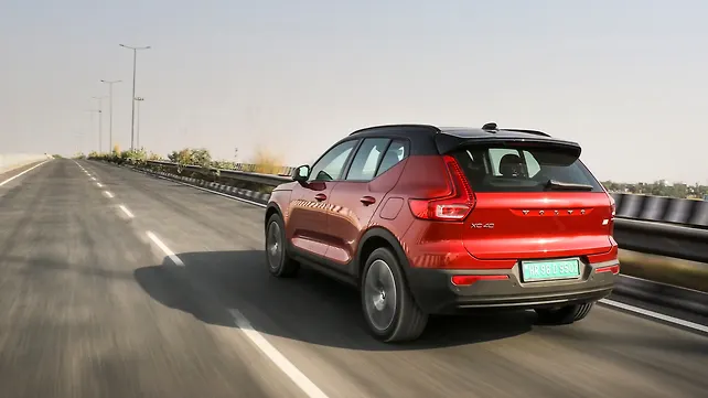 Volvo XC40 Recharge Left Rear Three Quarter Volvo XC40 Recharge Left Rear Three Quarter