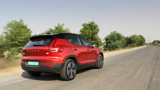 Volvo XC40 Recharge Right Rear Three Quarter Volvo XC40 Recharge Right Rear Three Quarter