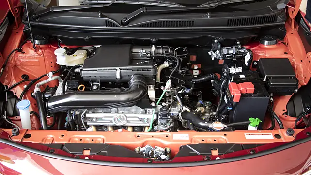 Toyota Glanza Engine Shot Toyota Glanza Engine Shot