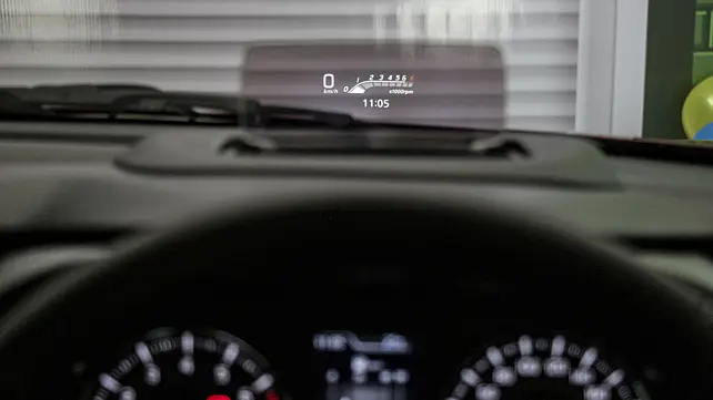 Toyota Glanza Head-Up Display (HUD) Toyota Glanza Head-Up Display (HUD)