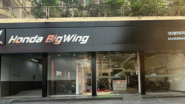 Honda opens a new BigWing showroom in Maharashtra