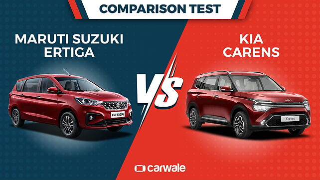 Spec comparison: Maruti Suzuki Ertiga vs Kia Carens 
