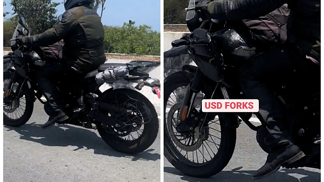 Royal Enfield Himalayan 450 Spotted On Test! - BikeWale