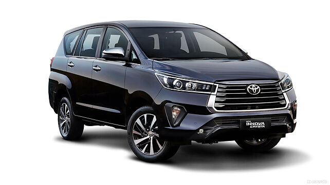 Toyota Innova Crysta emerges as the bestselling MPV in India in March 2022 