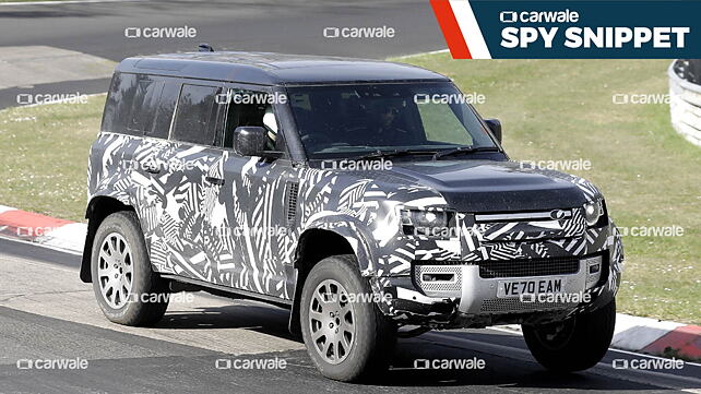 New Land Rover Defender V8 Special Edition spotted testing at Nurburgring