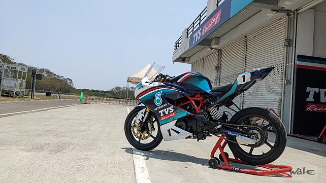 TVS Apache RR310 Left Side View