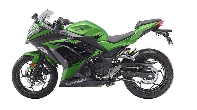 Kawasaki Ninja 300 Left Side View