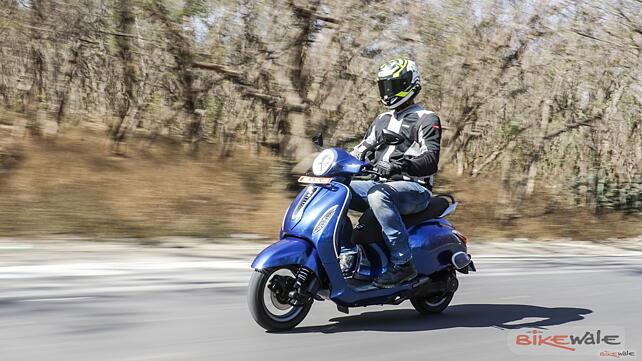 Bajaj Chetak Left Front Three Quarter