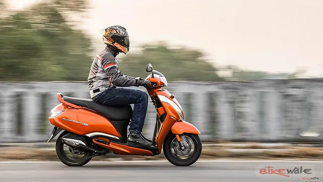 TVS Jupiter 125 Right Side View TVS Jupiter 125 Right Side View