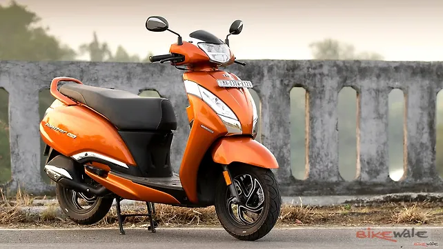 TVS Jupiter 125 Right Side View TVS Jupiter 125 Right Side View