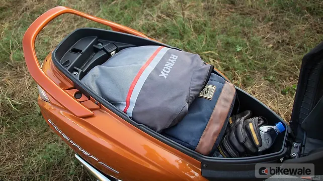 TVS Jupiter 125 Underseat Storage TVS Jupiter 125 Underseat Storage