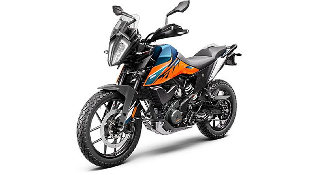 KTM 390 Adventure Left Front Three Quarter