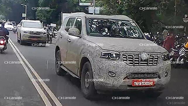 Next-gen Mahindra Scorpio spied with 2.2-litre diesel engine 