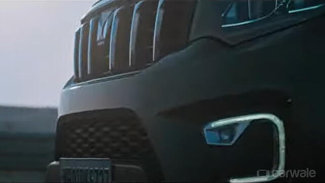 2022 Mahindra Scorpio teased ahead of launch; reveals new styling elements