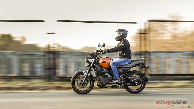 Yamaha FZ X Left Side View