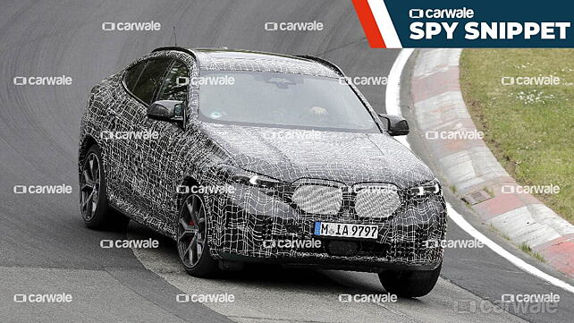 2023 BMW X6 spotted testing at the Green Hell