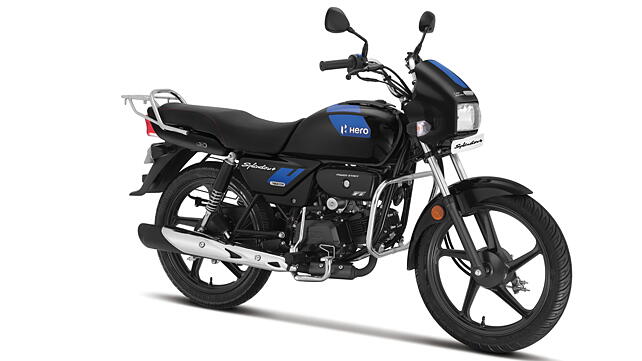 Hero Splendor Plus Right Front Three Quarter