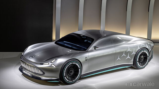 Mercedes-Benz Vision AMG Concept showcases the future electric halo
